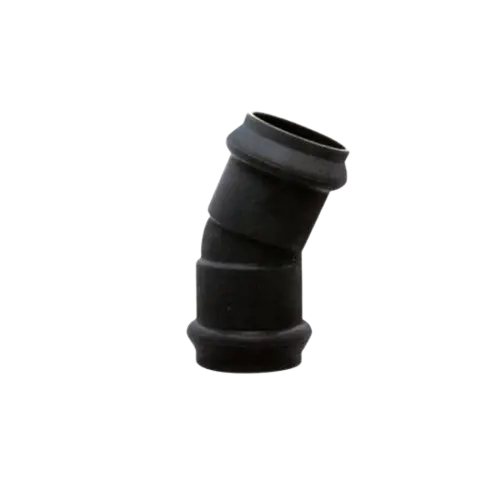 U-PVC 22,5° Geçme Muflu Dirsek F/F