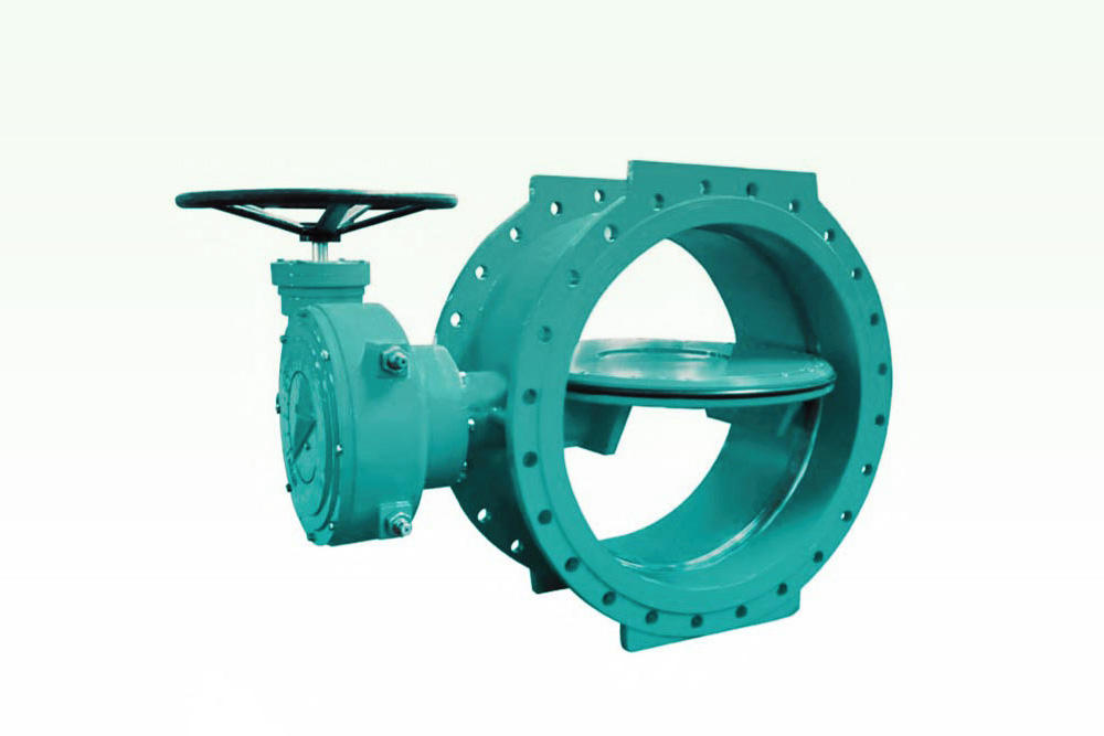 Çift Eksenli Flanşlı Kelebek Vana – Elastomer Contalı